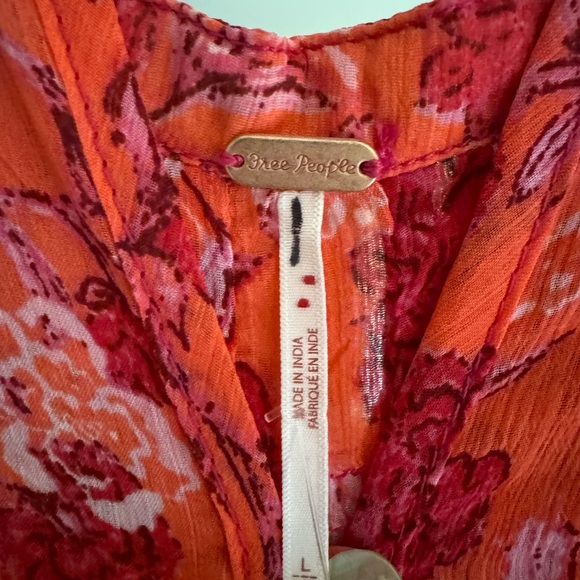 Free People Tiers For You Maxi Size Large NWOT - Picture 4 of 5